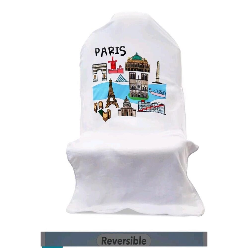 Piora Premium Universal Microfiber Car Seat Cover Sweat Towel Cloth Paris 63"X29